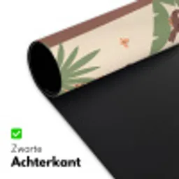 Dieren - Tropisch - Safari - Kleurrijk Muismat XXL klein -sfeer2