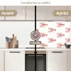 Kreeften - Rood - Patroon keuken achterwand 2 middel -voor-na2_FR