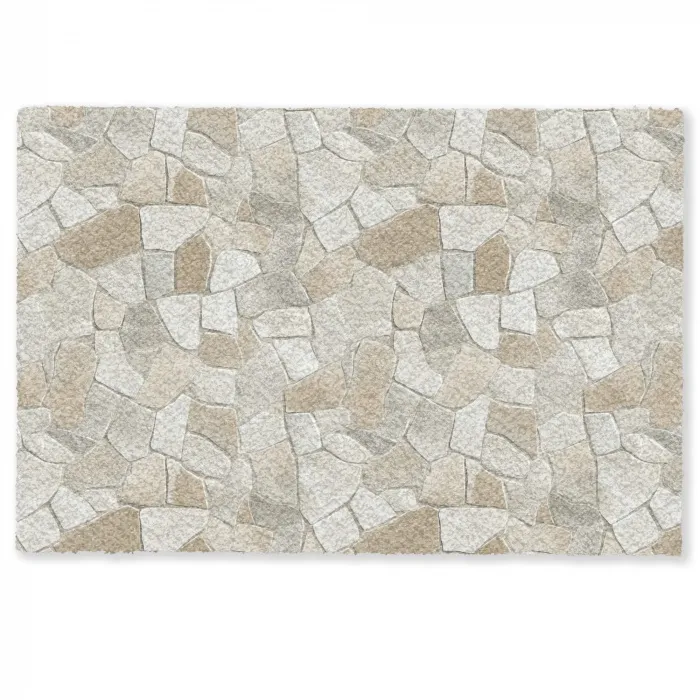 Mozaïek - Stenen - Beige Deurmat klein 898 -zkaufland3d