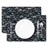 Koele - Grijze - Kiezels Placemat vinyl groot 368 -zzsfeer2_Kitchenyeah-website
