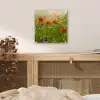 Lente - Bloemen - Rood - Klaproos - Gras - Groen plexiglas 5mm klein -sfeer4
