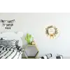 Kerstkrans - Kerst - Goud - Beige Wandcirkel aluminium klein -kinderkamer