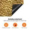 Metaal - Dynamisch - Goud Inductie beschermer vinyl 3mm klein 276 -zzzzzzz-td-onderkant