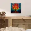 Sierglas - Boom - Rood - Vlakken aluminium wit klein -sfeer3