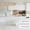 Champagne - Bed - Bubbels keuken achterwand 2 middel -sfeer4_NL