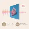 Taart - Edelstenen - Glitters - Roze PET vilt klein -USP_NL