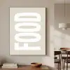 Food - Eten - Decoratie - Japandi Textielframe - compleet frame klein -sfeer2