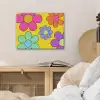 Bloemen - Illustratie - Kleurrijk PET vilt klein -sfeer3