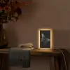 Vlinder - Zwart - Insect - Dieren Light Box met kabel (Tafellamp) klein -sfeer4