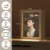 Vrouw - Victoriaans - Portret Light Box met kabel (Tafellamp) klein -USP_NL