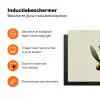 Olijftak - Donkergroen - Olijven Inductie beschermer vinyl 3mm klein -zzzzzzz-td-ups