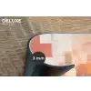 Kunst - Roze - Abstract Placemat vinyl groot -closeup