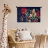 Boeket - Stilleven - Bloemen - Planten - Rood Wandkleed katoen klein -wsfeer5_kind