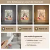 Wijnflessen - Takken - Sinaasappels Light Box met kabel (Tafellamp) klein -USP_lichtkleurNL