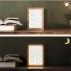 Wit - Marmer - Bruin Light Box met kabel (Tafellamp) klein 925 -sfeer3