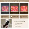 Lijn - Geel - Abstract Light Box met batterij (Wandlamp) middel -USP_lichtkleurNL