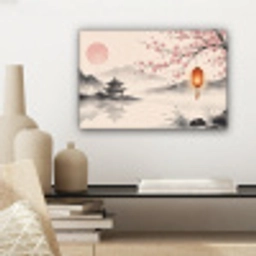 Zon - Japans - Traditioneel canvas 2cm klein -sfeer6