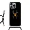 Spin - Goud - Minimalistisch - Poten Hoesje iPhone 16 Pro Max met koord klein -3d