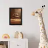 Taart - Chocolade - Eten - Brownie fotolijst zwart zonder passe partout klein -usfeer4_kinderkamer