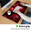 Rood - Appels - Fruit Muismat XXL klein -sfeer3