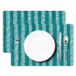 Zwembad - Strepen - Groen Placemat vinyl groot 368 -zzsfeer2_Kitchenyeah-website