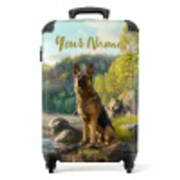 Hessel herder NBS - Handbagage koffer - Kinderen Unisex middel -productfoto_recht