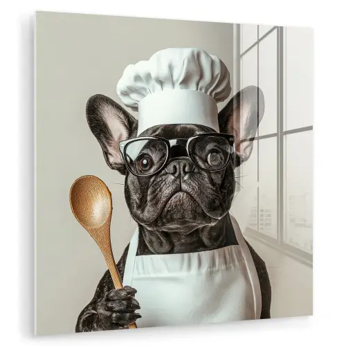 Bril - Hond - Kok plexiglas 5mm klein -zzzproduct_nieuw