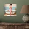 Badkamer - Vrouw - Roze aluminium wit klein -sfeer2