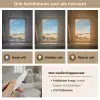 Duinen - Zomer - Landschap - Zee - Strand Light Box met kabel (Tafellamp) klein -USP_lichtkleurNL