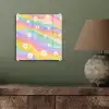 Madeliefjes - Kleurrijk - Pastel - Vrolijk plexiglas 5mm klein -sfeer3