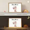 Vos - Dier - Bosdieren Light Box met batterij (Wandlamp kind) middel -sfeer3_kind