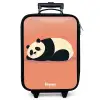 Panda - Slapen - Oranje Kinderkoffer - Zwart klein -zzz_website3d