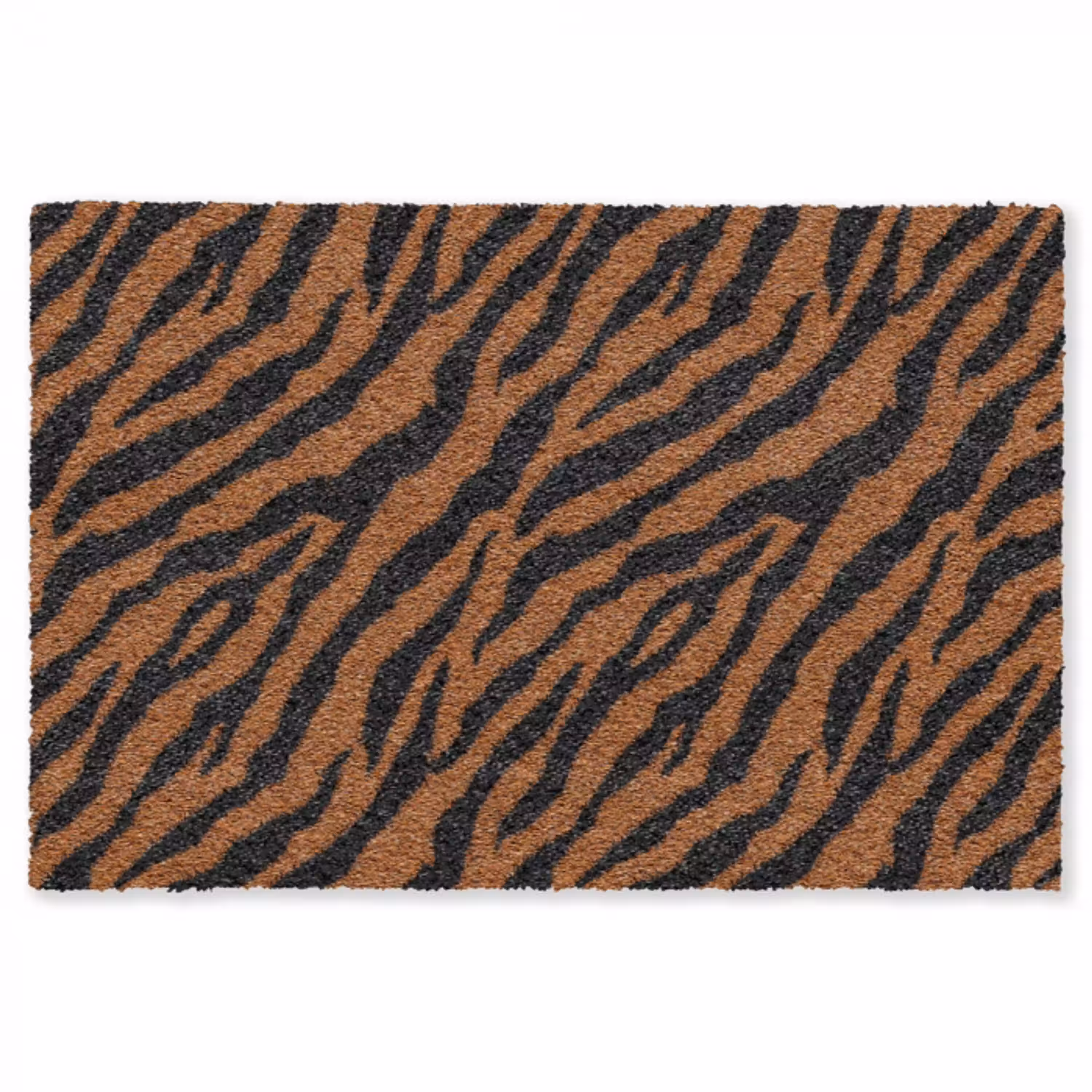 Tijger - Zwart - Vacht Vloerkleed Rechthoek klein 1091 -3d
