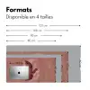 Illustratie - Vogels - Abstract - Roze Muismat XXL klein -zsfeer5_frans