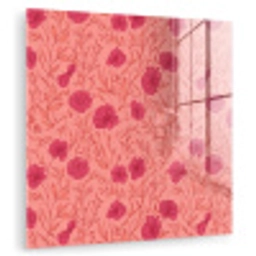 Weidebloemen - Romantisch - Roze plexiglas 5mm klein 11 -zzzproduct_nieuw