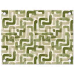 Modern - Grafisch - Groen tuinposter los doek klein 239 -3d