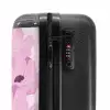 Summer memories - Roze bloemenpracht NBS - Handbagage koffer - Kinderen Unisex middel -slot