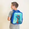 Dino - Zonnebril - Blauw Kinderrugzak - Blauw middel -sfeer2