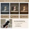 Vrouw - Barokjurk - Kauwgom Light Box met batterij (Wandlamp) middel -USP_lichtkleurNL