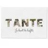 Tante - Lettercollage Deurmat klein -zkaufland3d