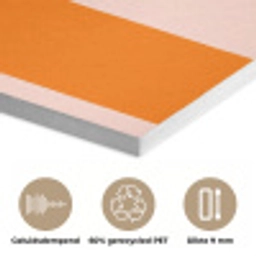 Strepen - Modern - Oranje PET vilt klein 837 -closeup_NL