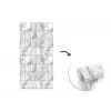 Marmer -  Tegels - Grijs - Wit fotobehang vinyl groot 64 -3d
