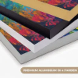 Oude man - Expressief - Kleurrijk Textielframe zwart klein -USP_kleurenDE