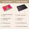 Hagedis - Bloemen - Roze - Kimono Dienblad Rechthoek middel -USP_VergelijkingNL