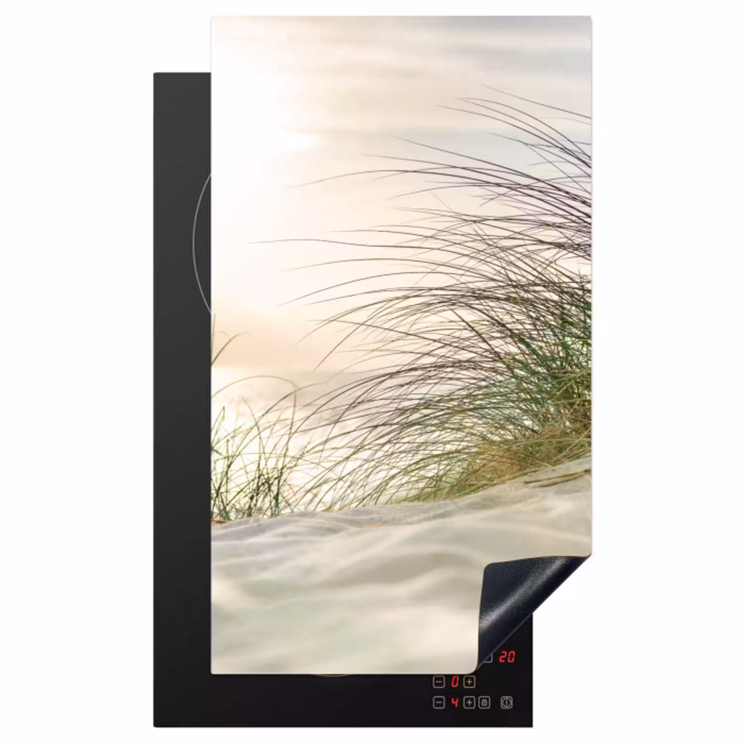Duin - Waddeneilanden - Water Inductie beschermer vinyl 3mm middel -3d