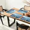 Strand - Schild - Water - Blauw Placemat vinyl groot -zzsfeer4_Kitchenyeah-website