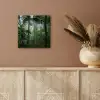 Regenwoud - Tropisch - Jungle - Bomen - Planten aluminium wit klein -sfeer4