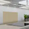 Zandkleur - Korrelige structuur - Beton keuken achterwand spatscherm klein 900 -3d_schuin