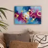 Cirkels - Goud - Abstract canvas 2cm klein -sfeer1