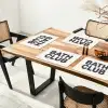 Quote - Grijs - Wit Placemat vinyl groot -zzsfeer4_Kitchenyeah-website